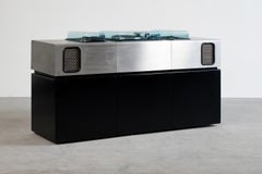 Barre hi-fi stéréophonique Adalberto Dal Lago Batman pour Giuseppe Rossi, 1970
