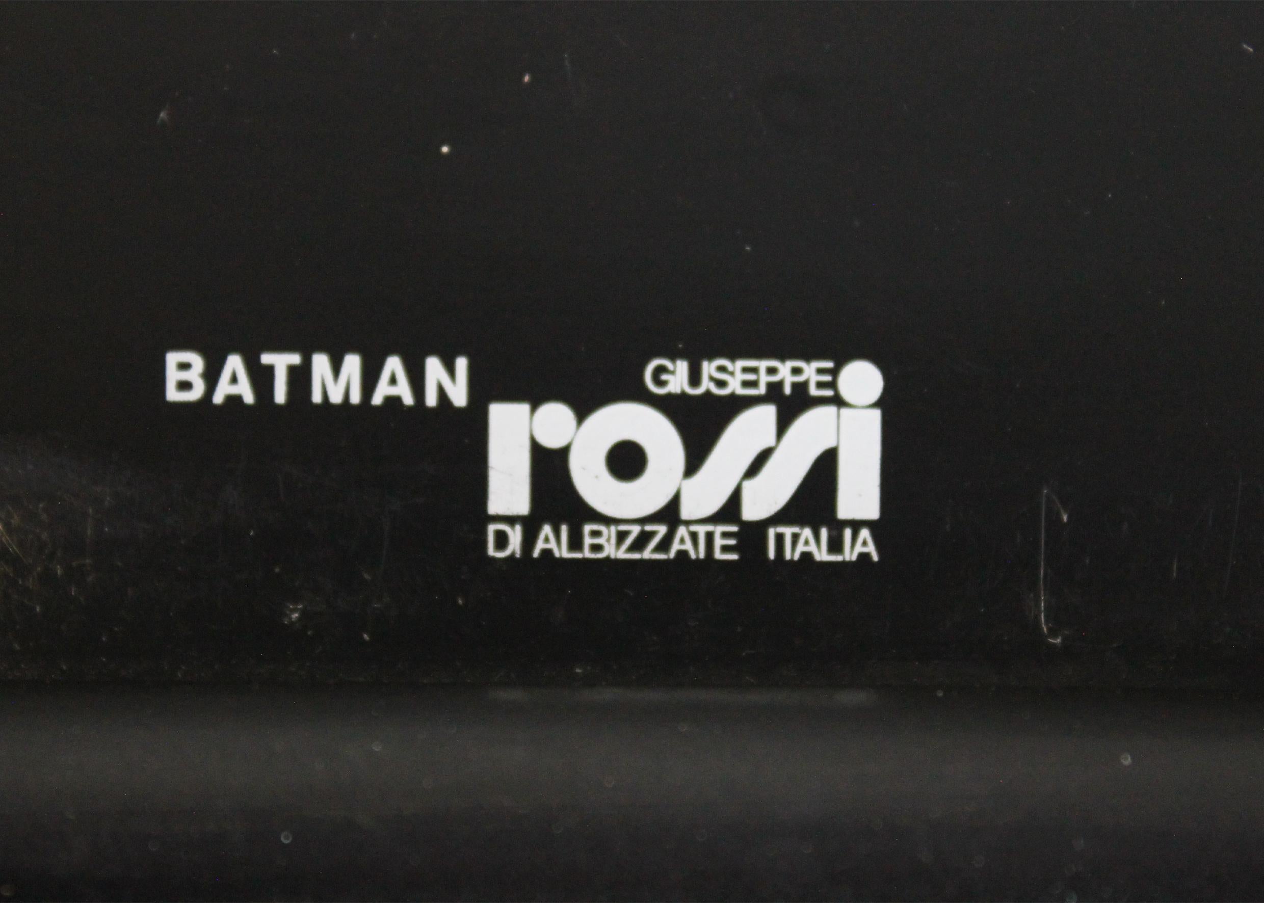 Acier Adalberto dal Lago Batman Stereophonic Hi-Fi pour Giuseppe Rossi d'Albizzate 1970