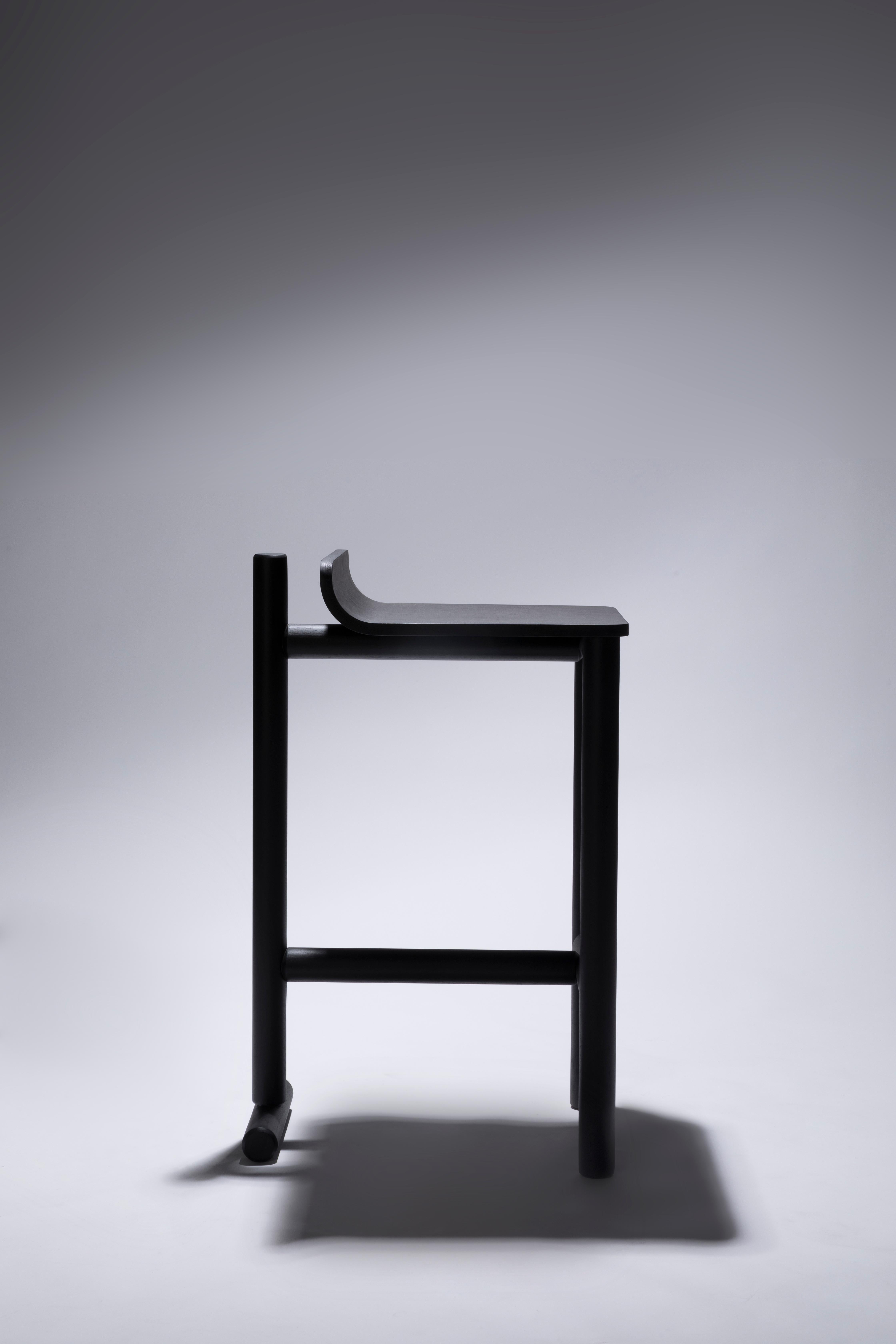 XXIe siècle et contemporain Tabouret Sabiá de Adalfan Filho - Siège haut de comptoir inspiré du design de Lina Bo Bardi en vente