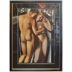 Adam und Eva nach Tamara de Lempicka