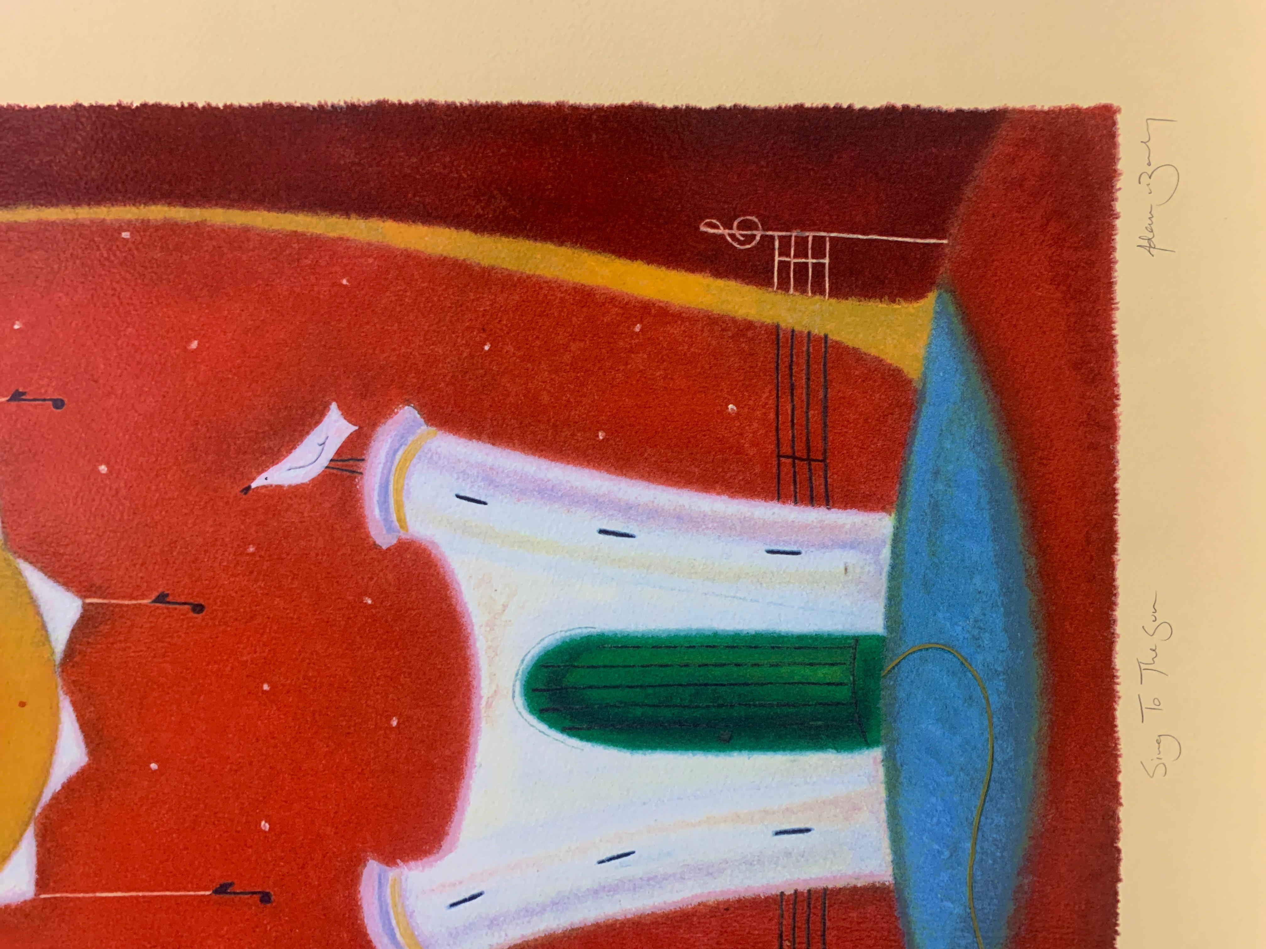 Sing to the Sun - Print by Adam Barsby