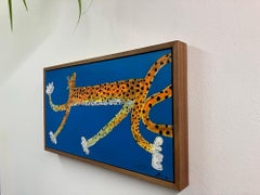 Bon Voyage, peinture originale, contemporaine, abstraite