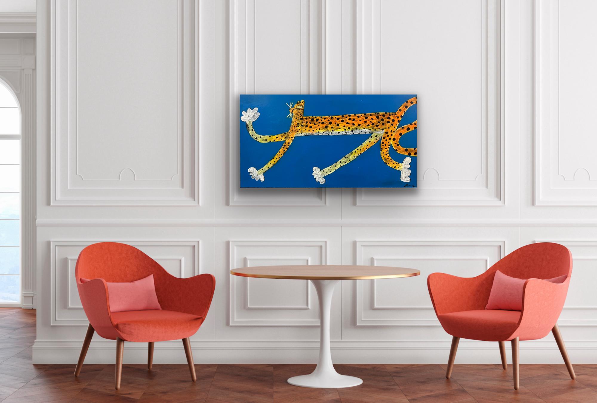 Bon Voyage, pintura original, contemporáneo, abstracto en venta 4