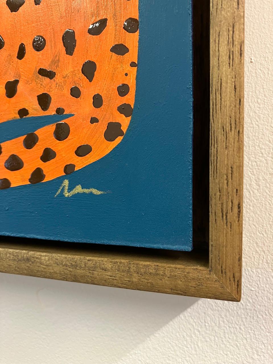 Eterna Maravilla III, Pintura original, Arte animal, Guepardo, Arte safari salvaje en venta 1
