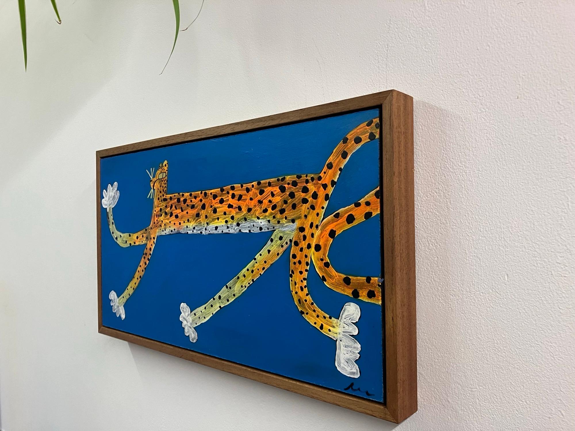 High Emotion and Bon Voyage, Set of 2, Original painting, Animal art For Sale 6