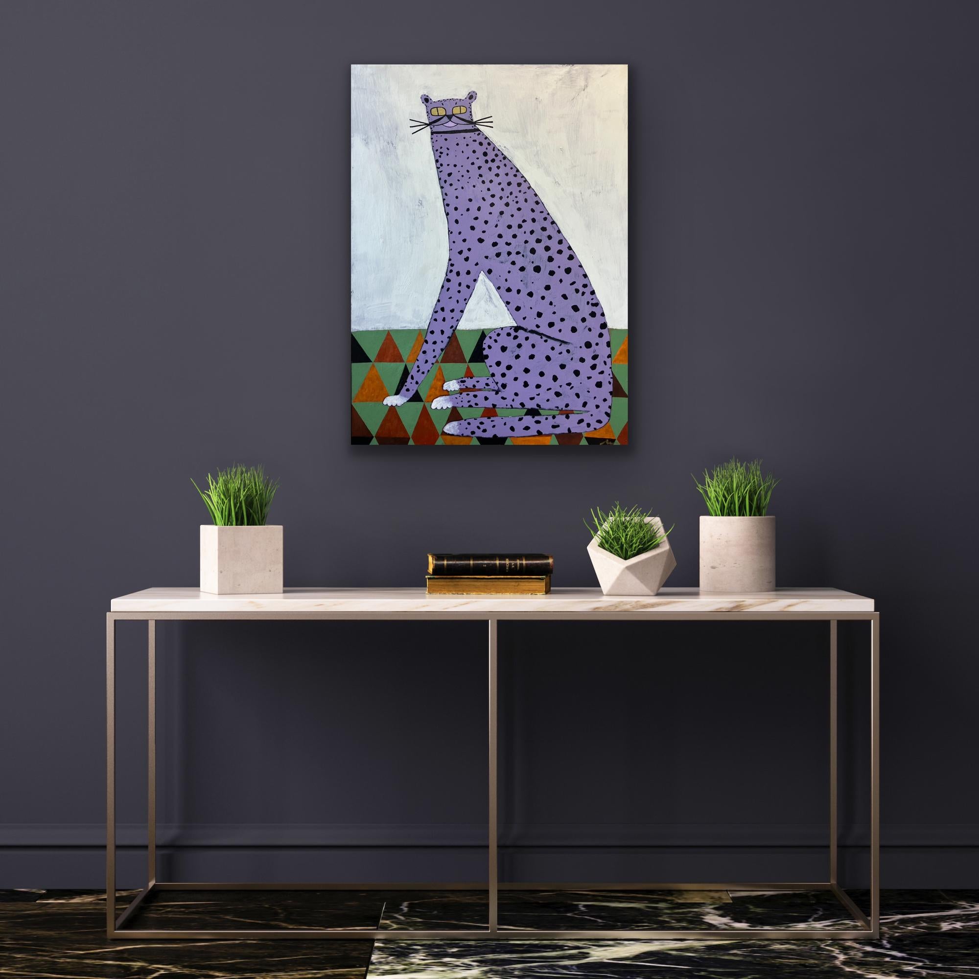 High Emotion, Original painting, Animal art, Contemporary For Sale 6