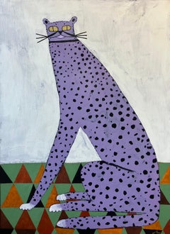 Grande émotion, peinture originale, art animalier, contemporain