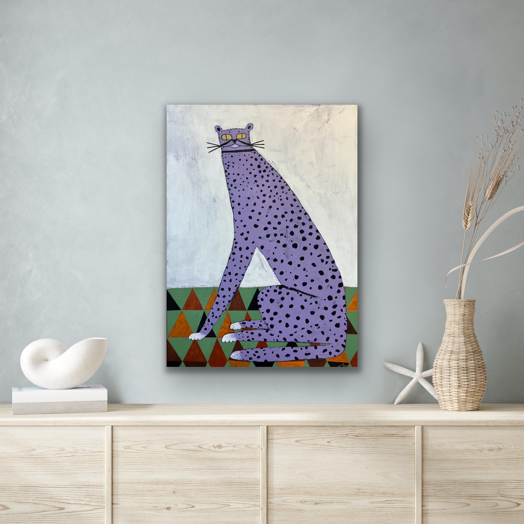 High Emotion, Original painting, Animal art, Contemporary For Sale 4