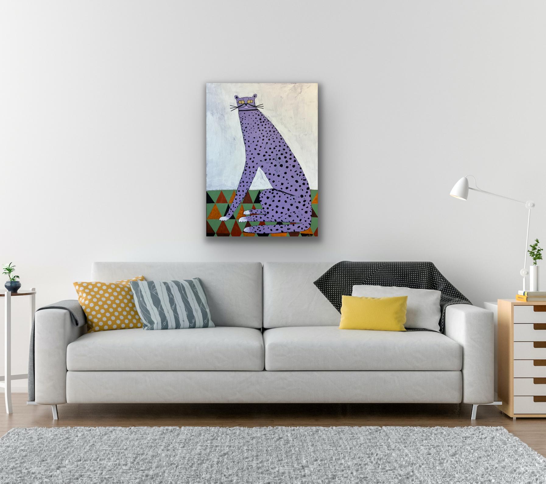 High Emotion, Original painting, Animal art, Contemporary For Sale 5