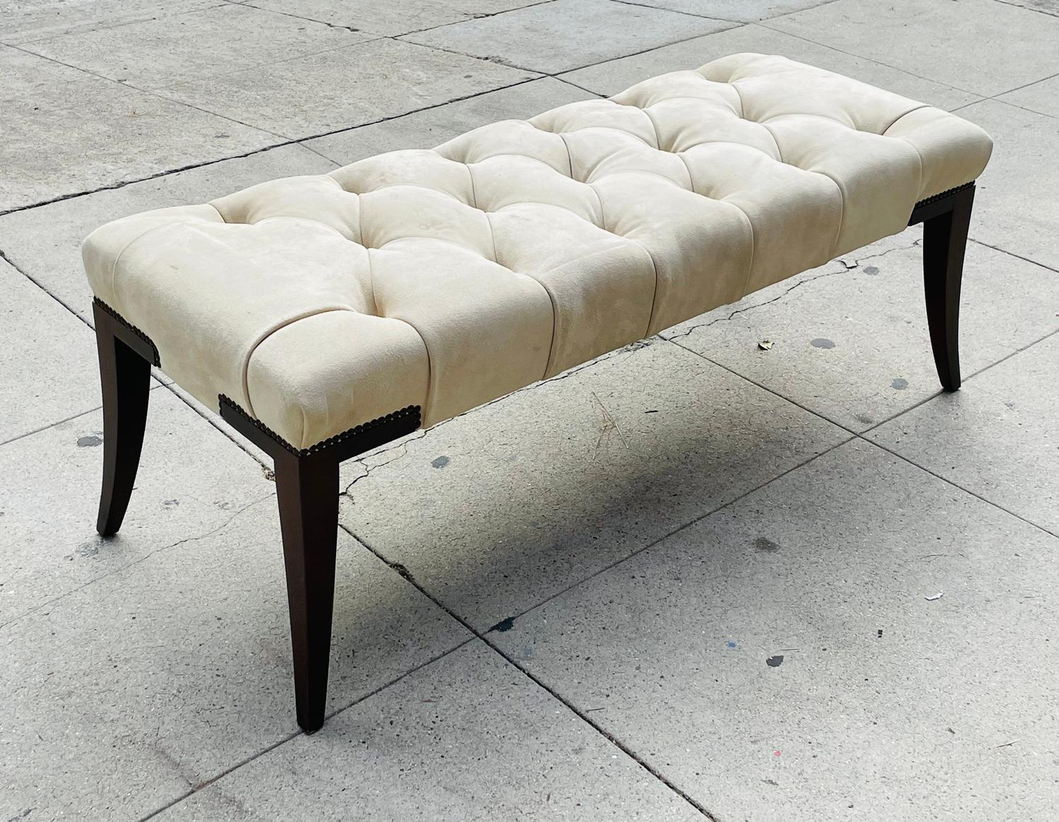 Contemporary Adam Bench by Thomas Pheasant for Baker