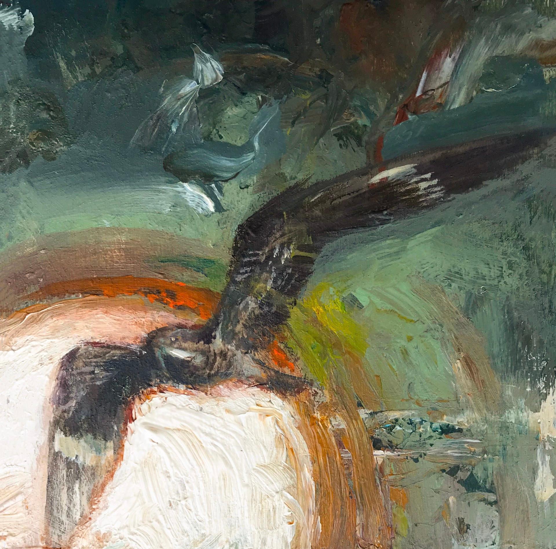 Figurative Painting di Adam Burke - Succiacapre