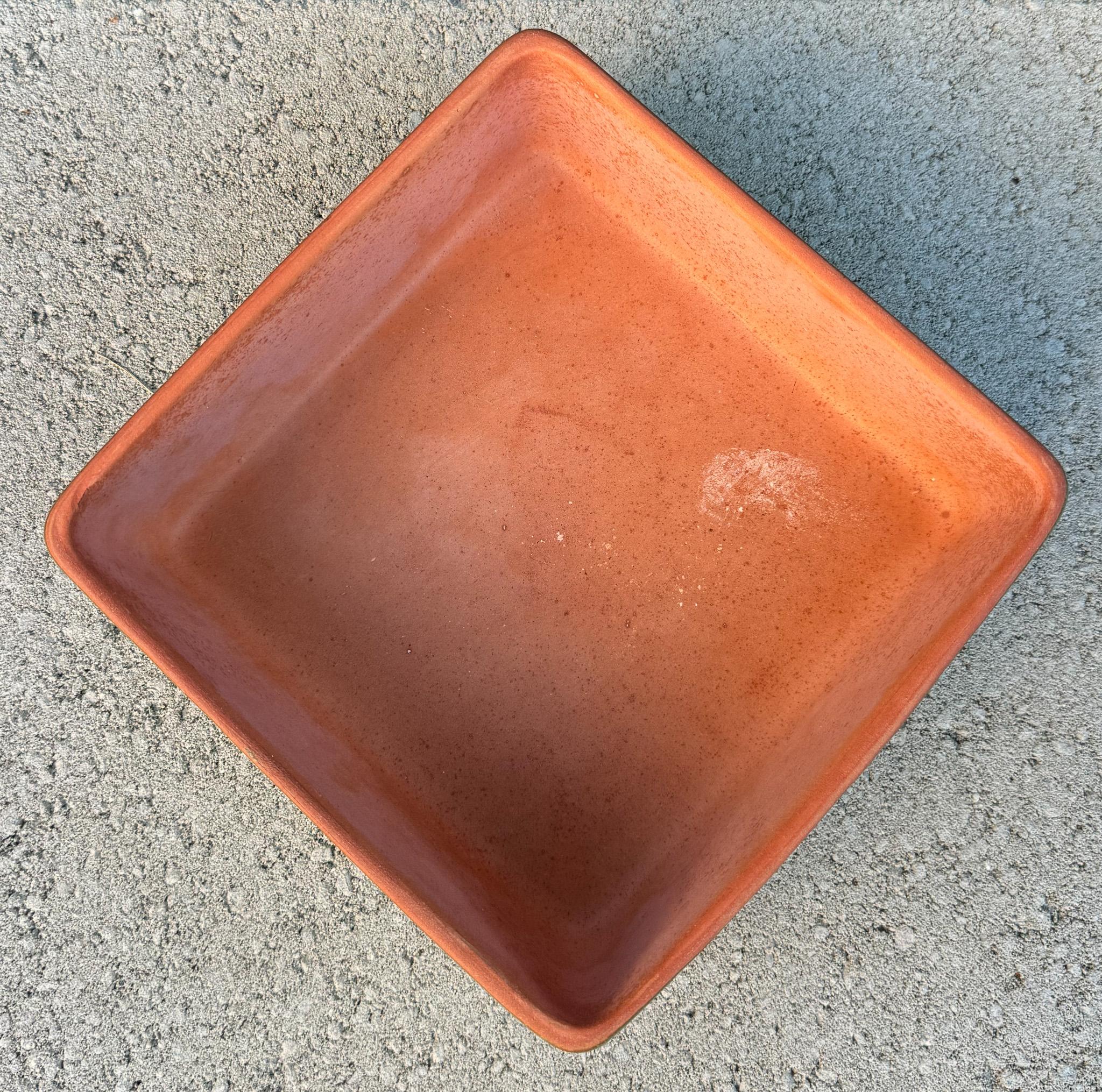 Jardinière en terre cuite verte Adam Ceramics, États-Unis, années 1960 en vente 5