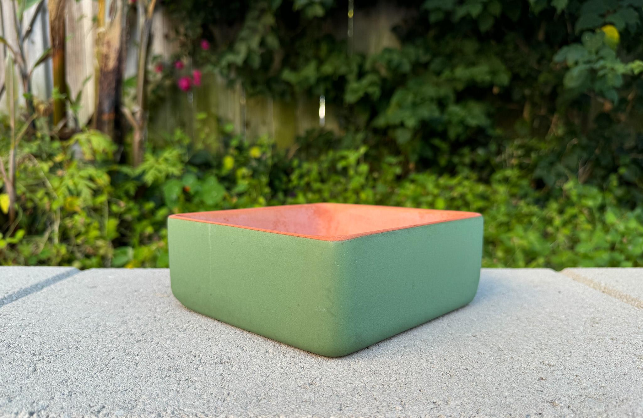 Jardinière en terre cuite verte Adam Ceramics, États-Unis, années 1960 en vente 7