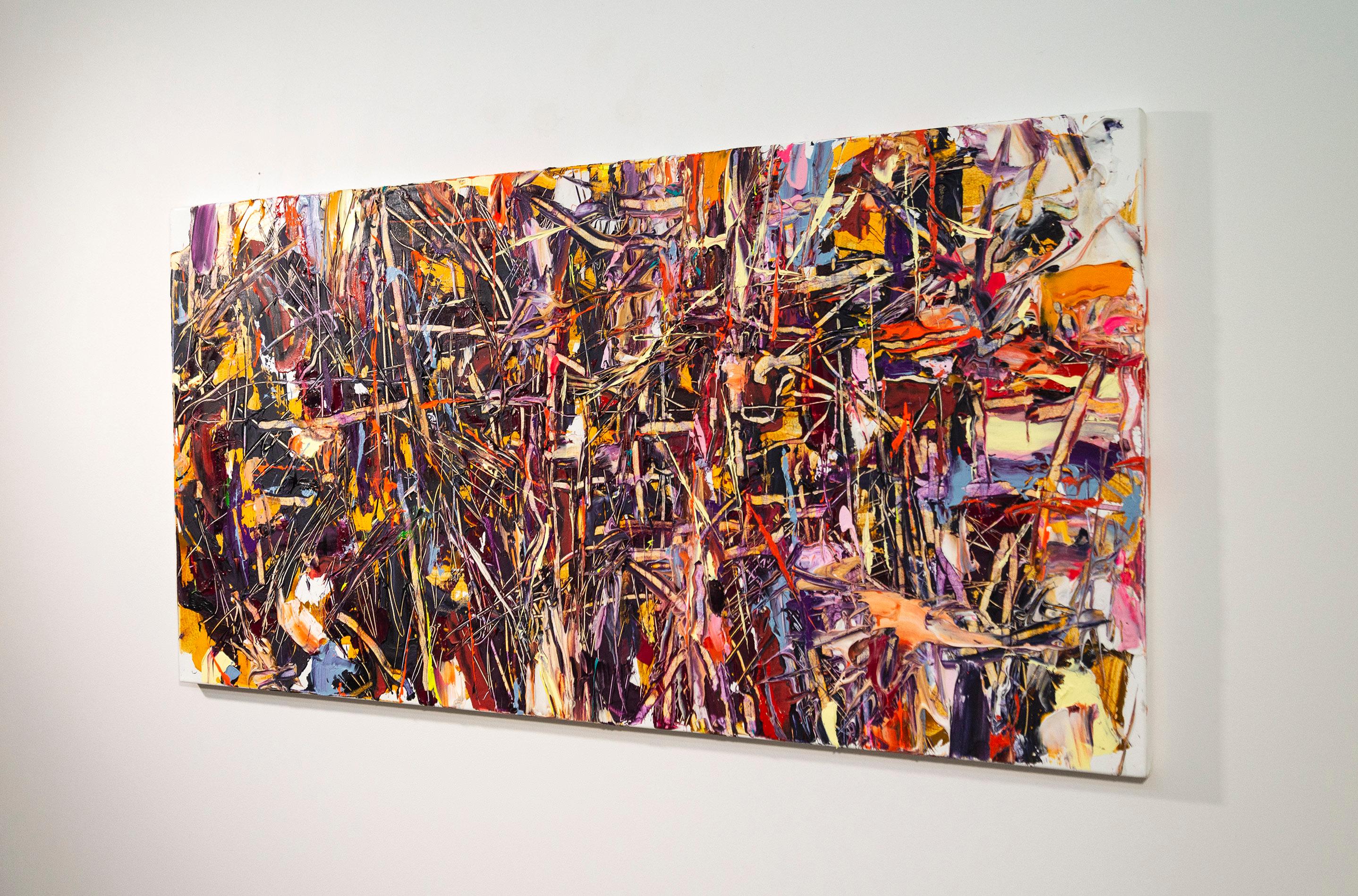 La obra abstracta del artista estadounidense Adam Cohen es colorista y sencillamente deliciosa.

El artista afincado en Nueva York crea obras vivas con las grandes influencias gestuales de la generación de los expresionistas abstractos. La paleta de