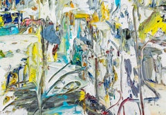 Inner Voice - bright, bold, impasto, abstract expressionist, acrylic on canvas