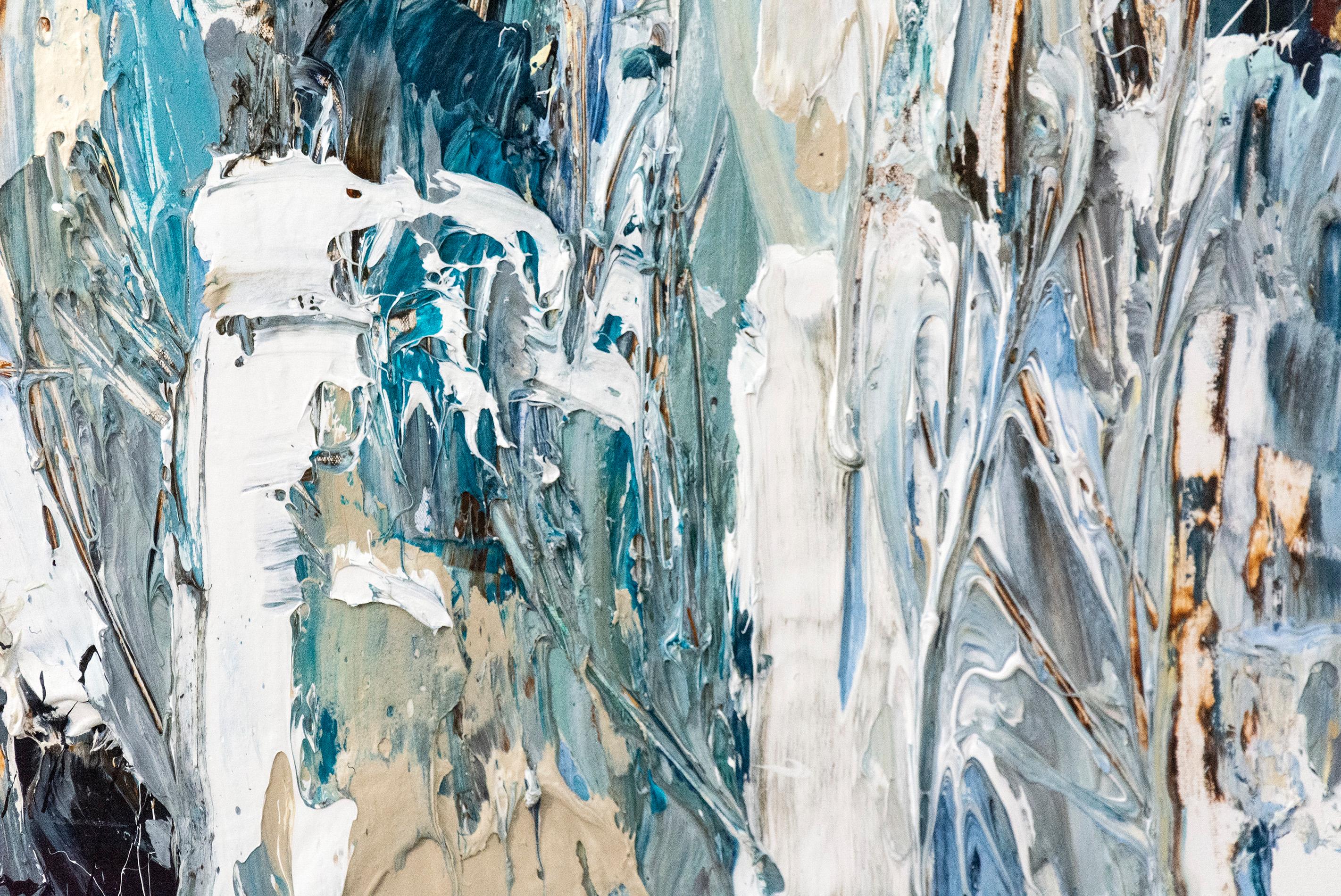 Rushing Water - Painting by Adam Cohen
