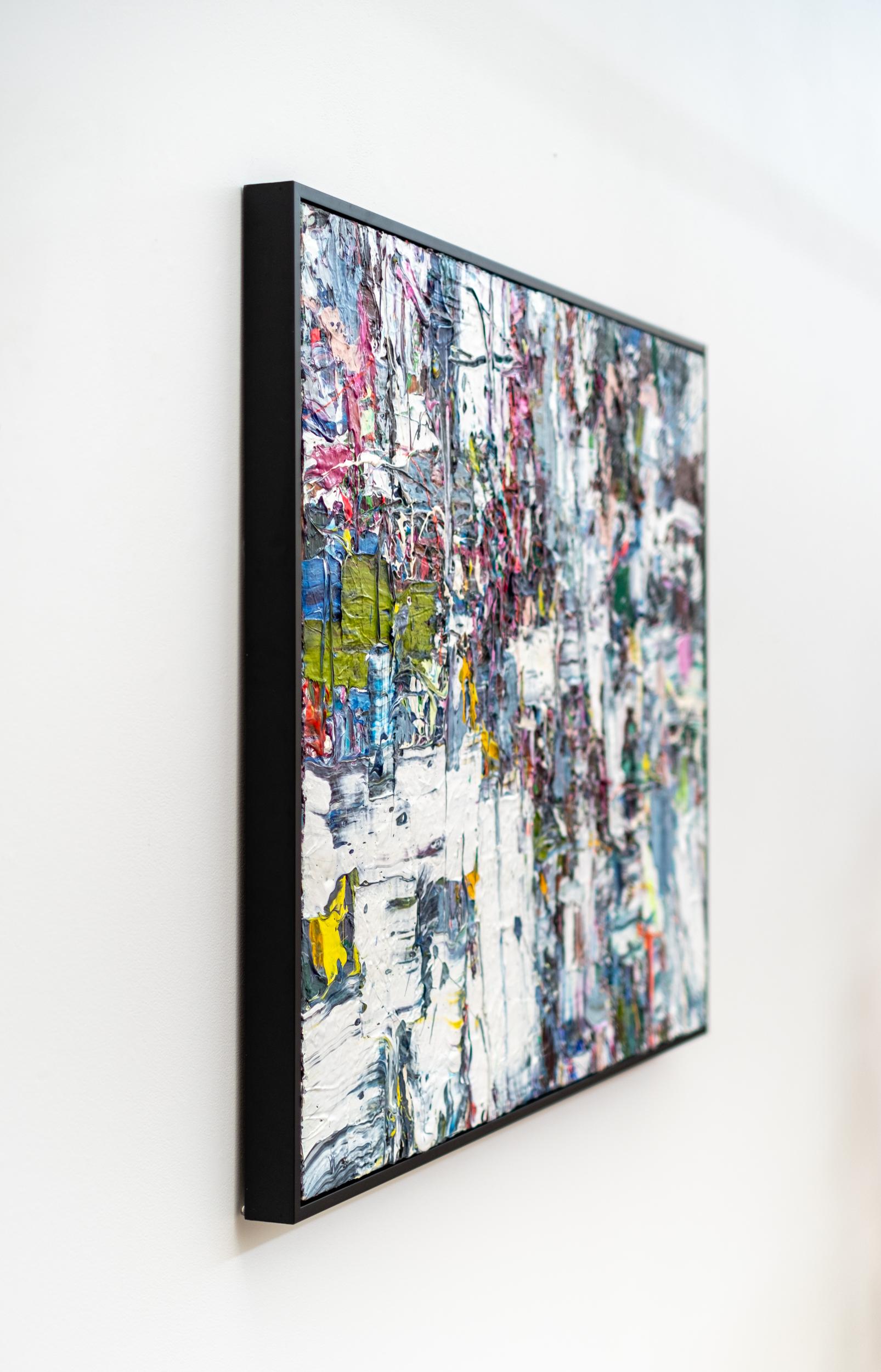 Adam Cohen was drawn to the arts at just 12 years of age when he took his first art class. The American artist began painting abstracts at age 50 having spent years as a very successful commercial artist. Cohen is known for his grand gestural