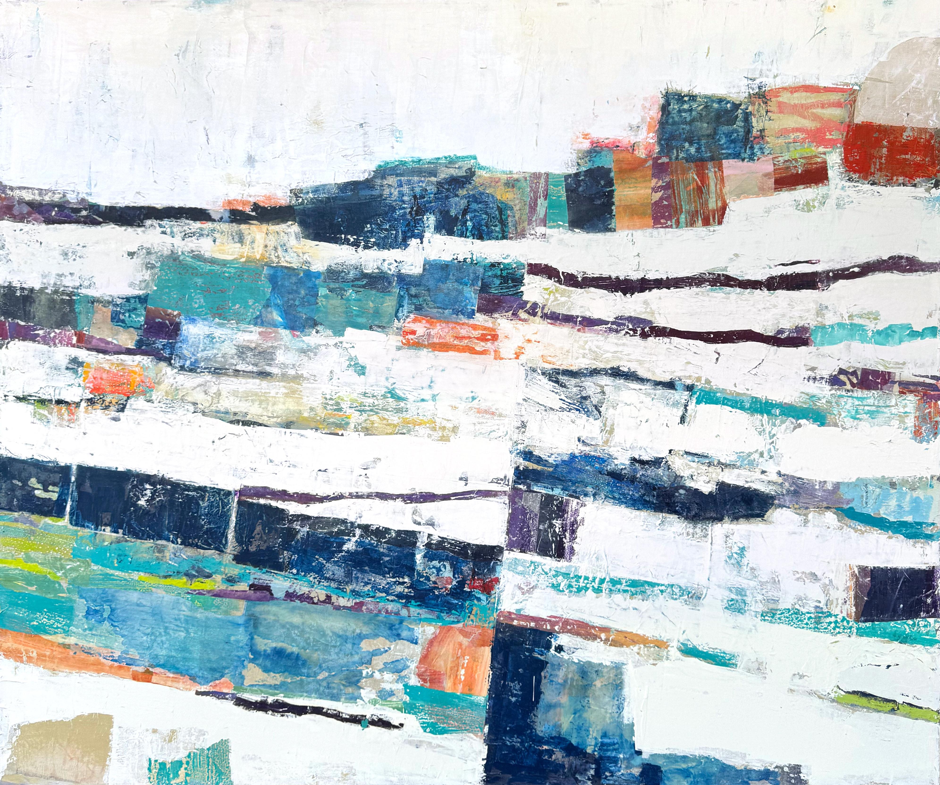 Current Flow – Mixed Media Art von Adam Collier Noel