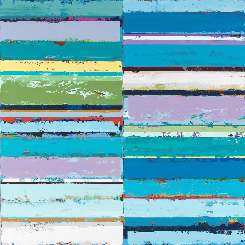 Adam Collier Noel Abstract Painting – Aus der Quelle II