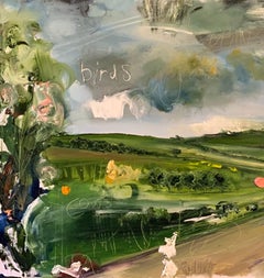 Shame there isn't any Sound of Music in it - Expressionist Landscape: Oil Paint