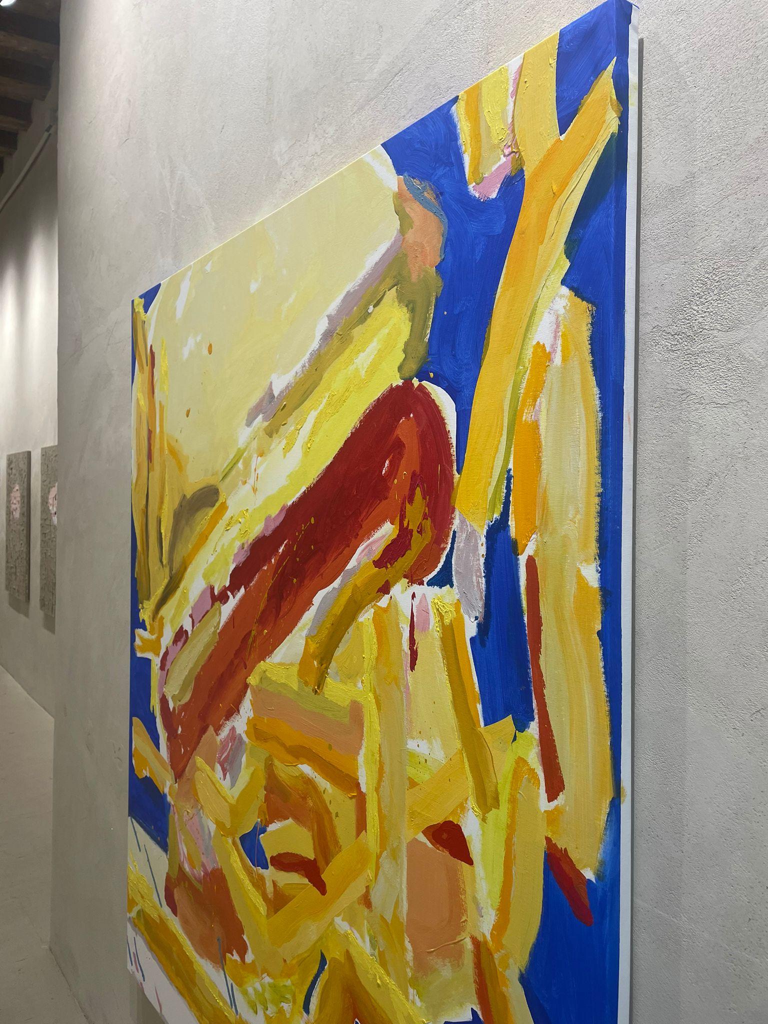 Nuova opera d'arte ABSTRACT Burguer Tower Colors dell'artista contemporaneo Adams Dora 2024 in vendita 1