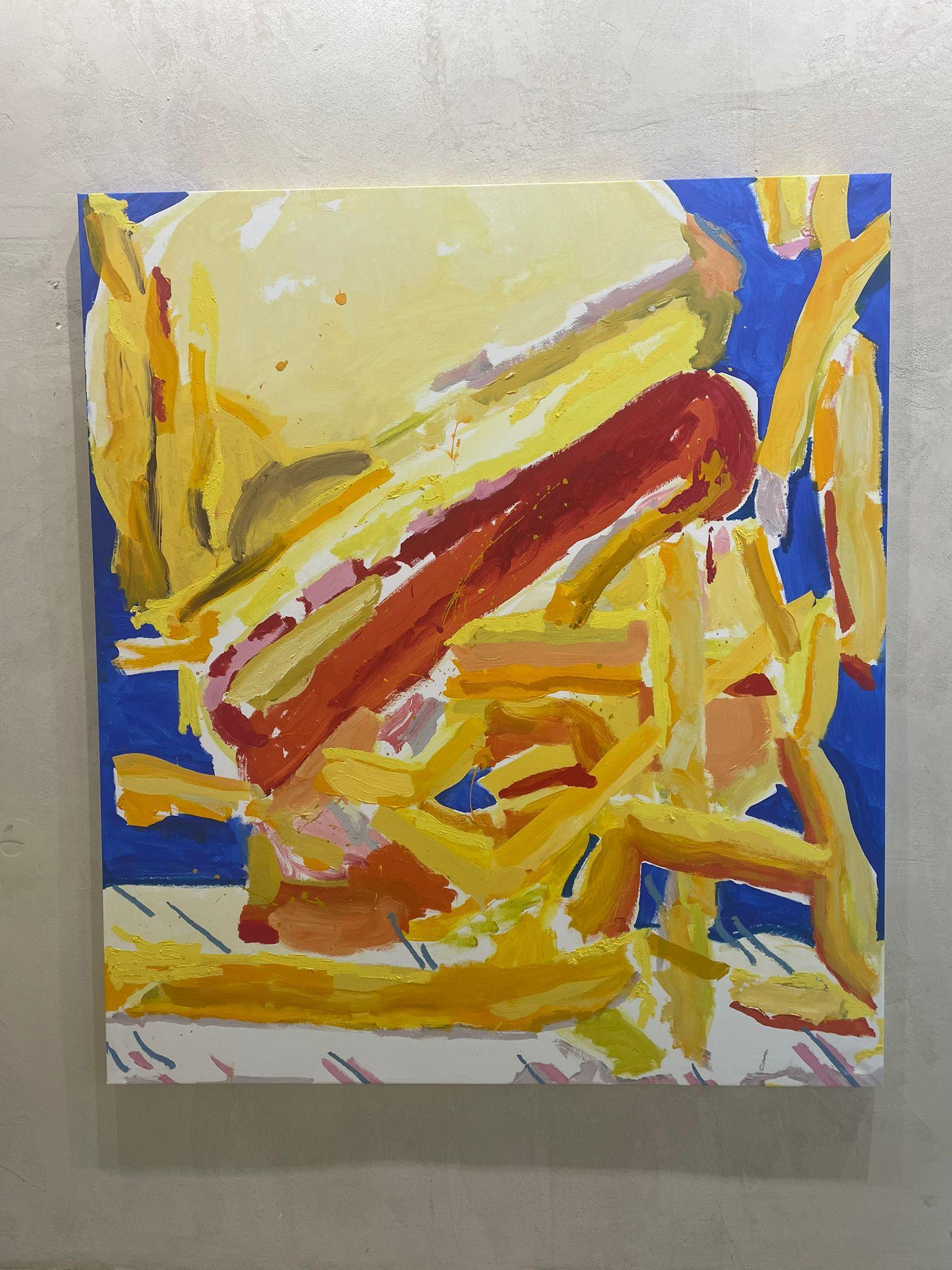 Nuova opera d'arte ABSTRACT Burguer Tower Colors dell'artista contemporaneo Adams Dora 2024 in vendita 2