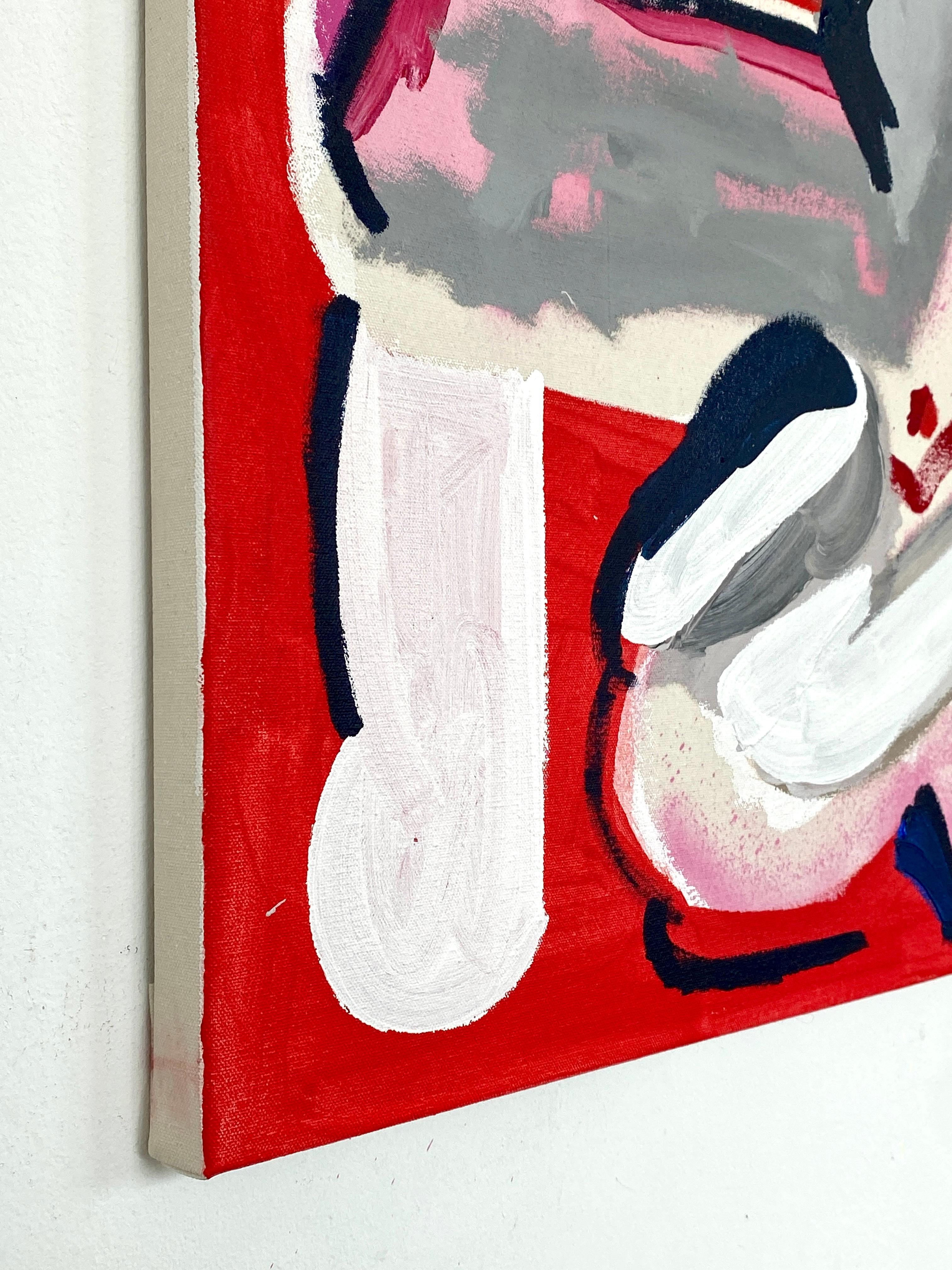 Neue ABSTRACT-Farben Kunstwerk von Contemporary Artist Adam Dora 2024 im Angebot 1