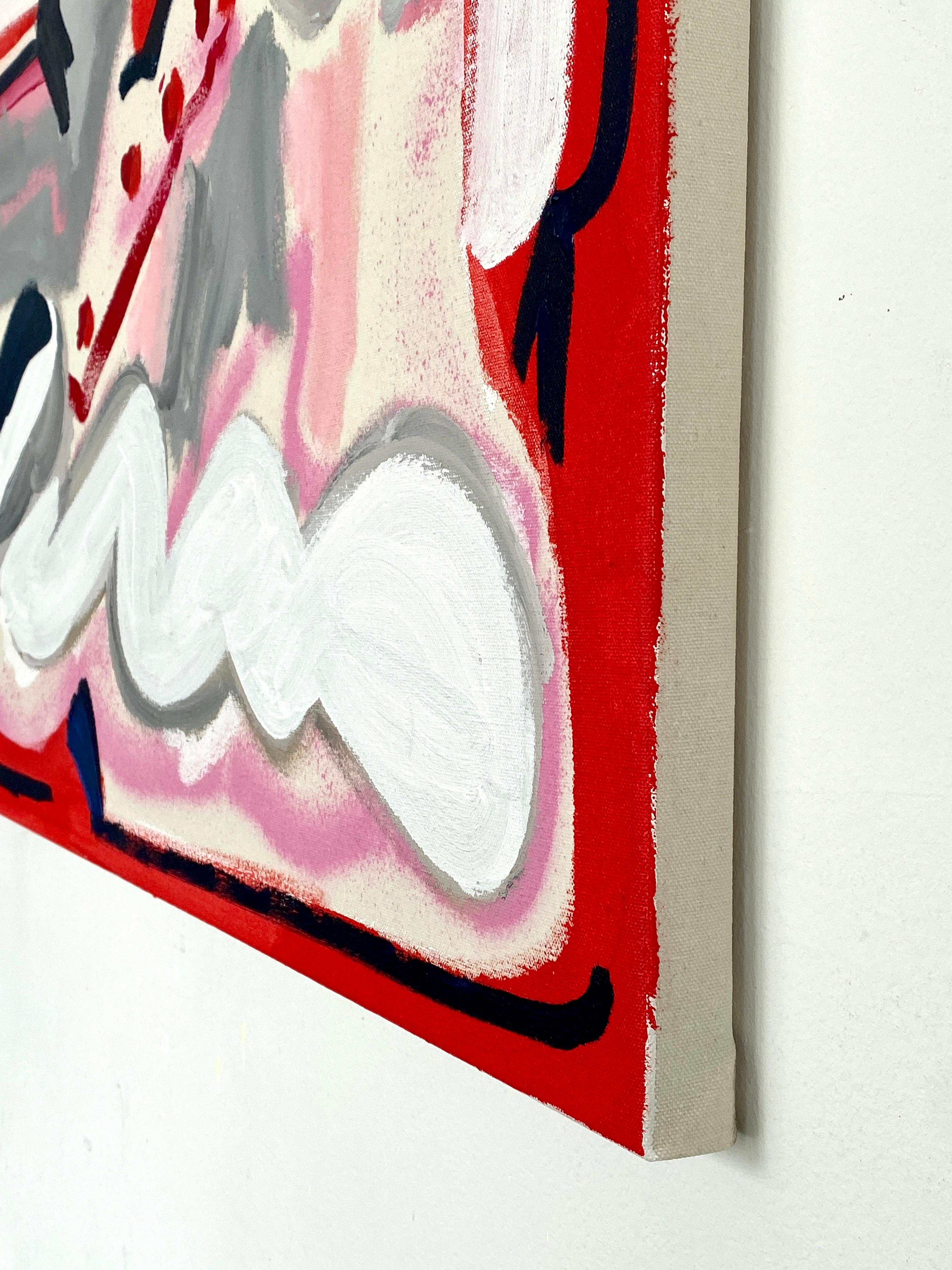 Neue ABSTRACT-Farben Kunstwerk von Contemporary Artist Adam Dora 2024 im Angebot 3