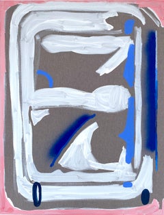 Nuova opera d'arte ABSTRACT Artista contemporaneo Adams Dora Brown Pastello