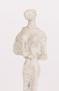 Adam Dworski Sculptural Studio Pottery Figure of a Lady