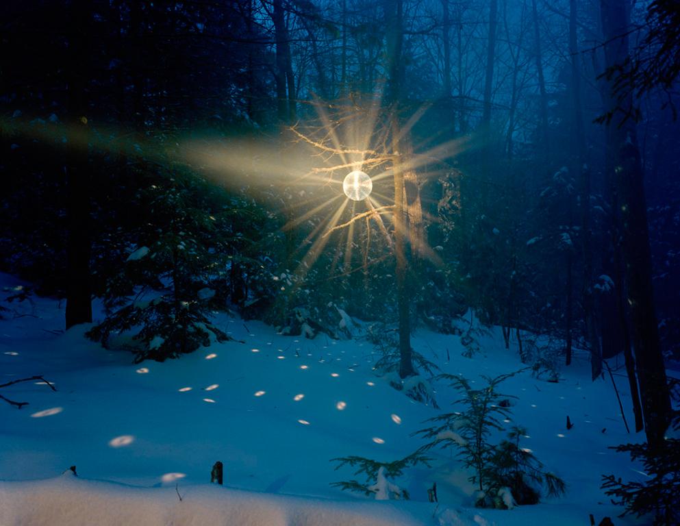 Adam Ekberg Landscape Photograph - A Disco Ball on the Mountain