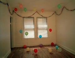 Ballonen in einem Raum