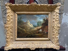 Pair of oil on copper paintings, attributed to Adam Frans van der Meulen, 17th