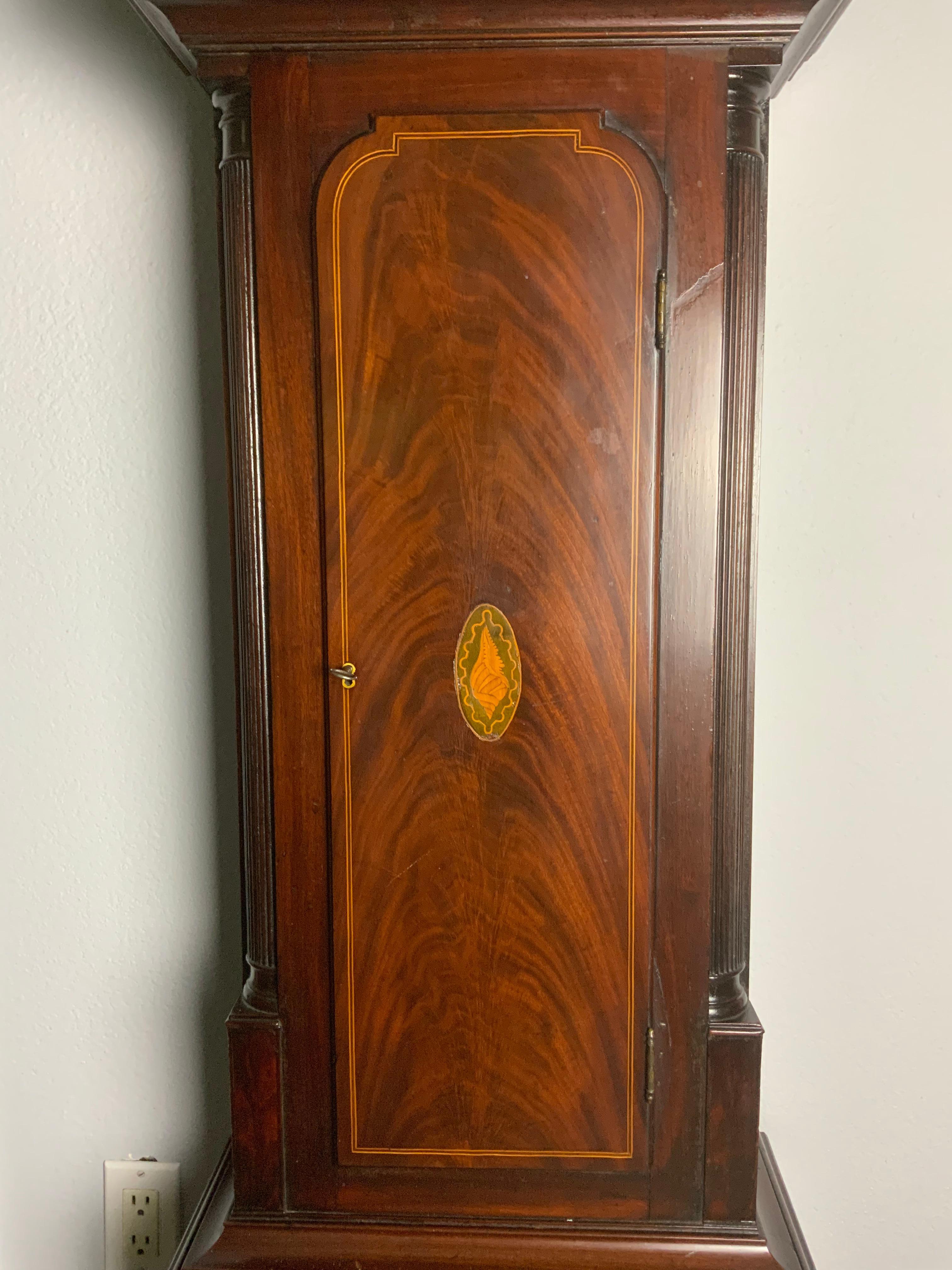 18th Century Adam Gordon Dunkeld Long Case ClockClock For Sale