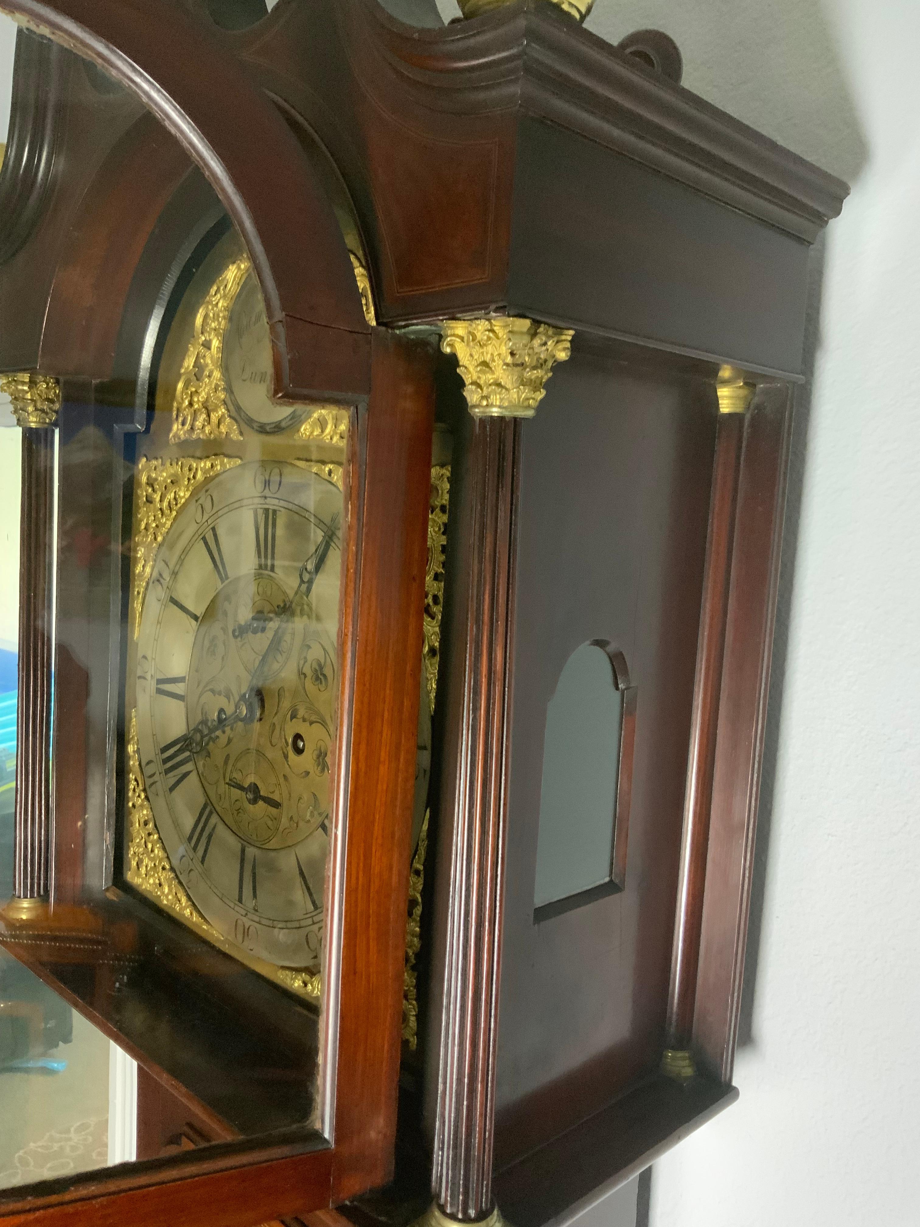 Adam Gordon Dunkeld Long Case ClockClock For Sale 4