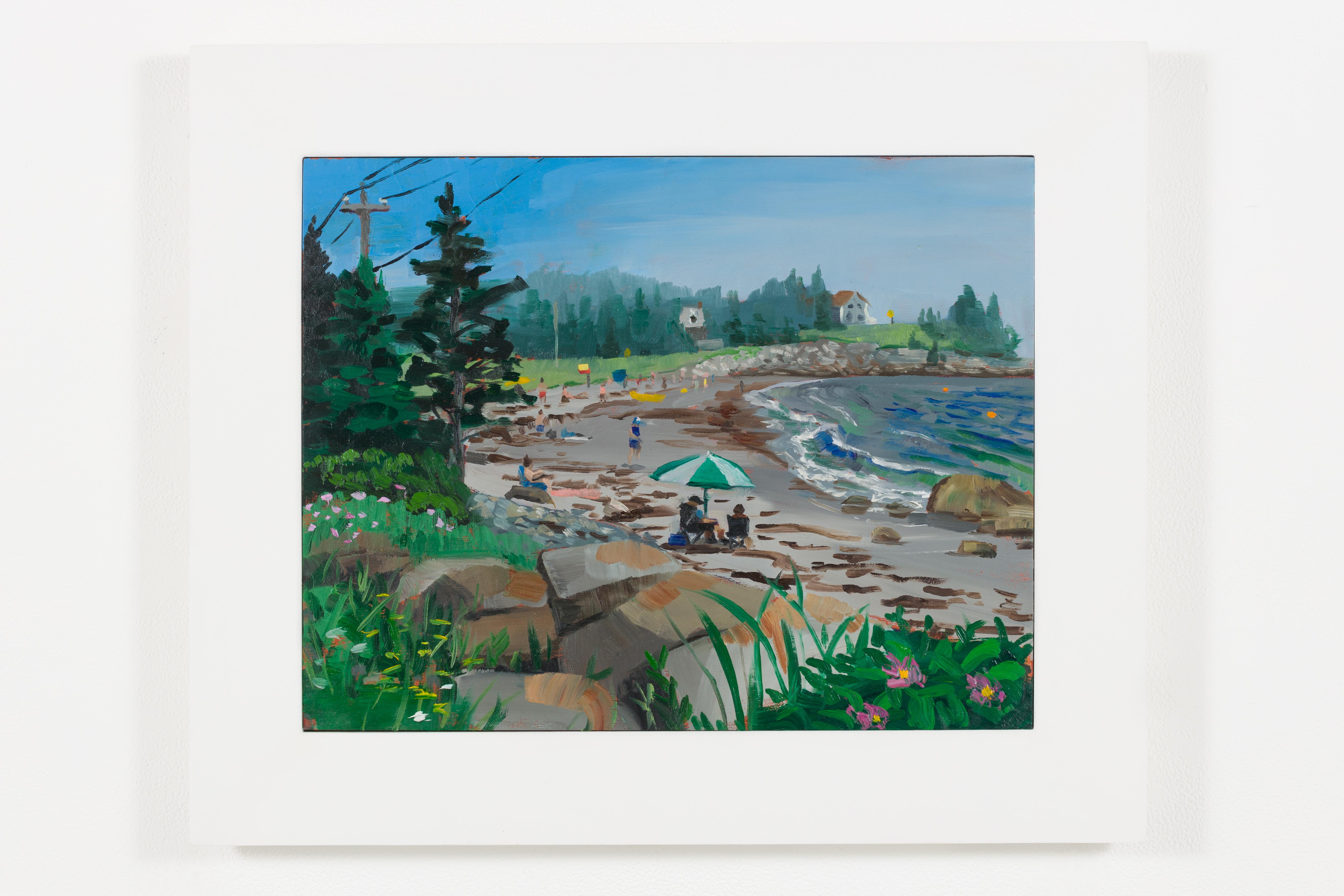 Landscape Painting de Adam Gunn - Playa de Bayswater