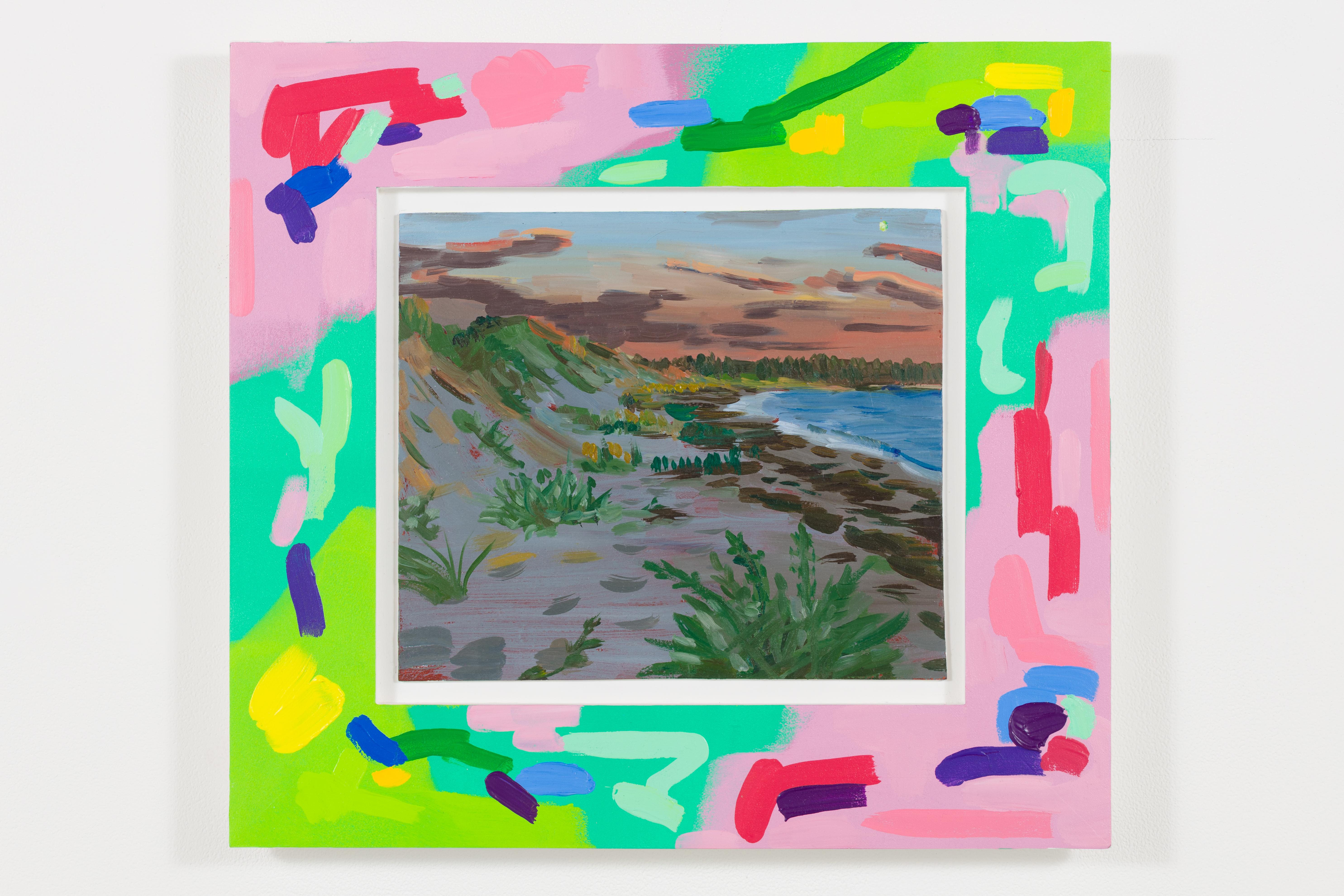 Adam Gunn Landscape Painting – Dunes und Jupiter