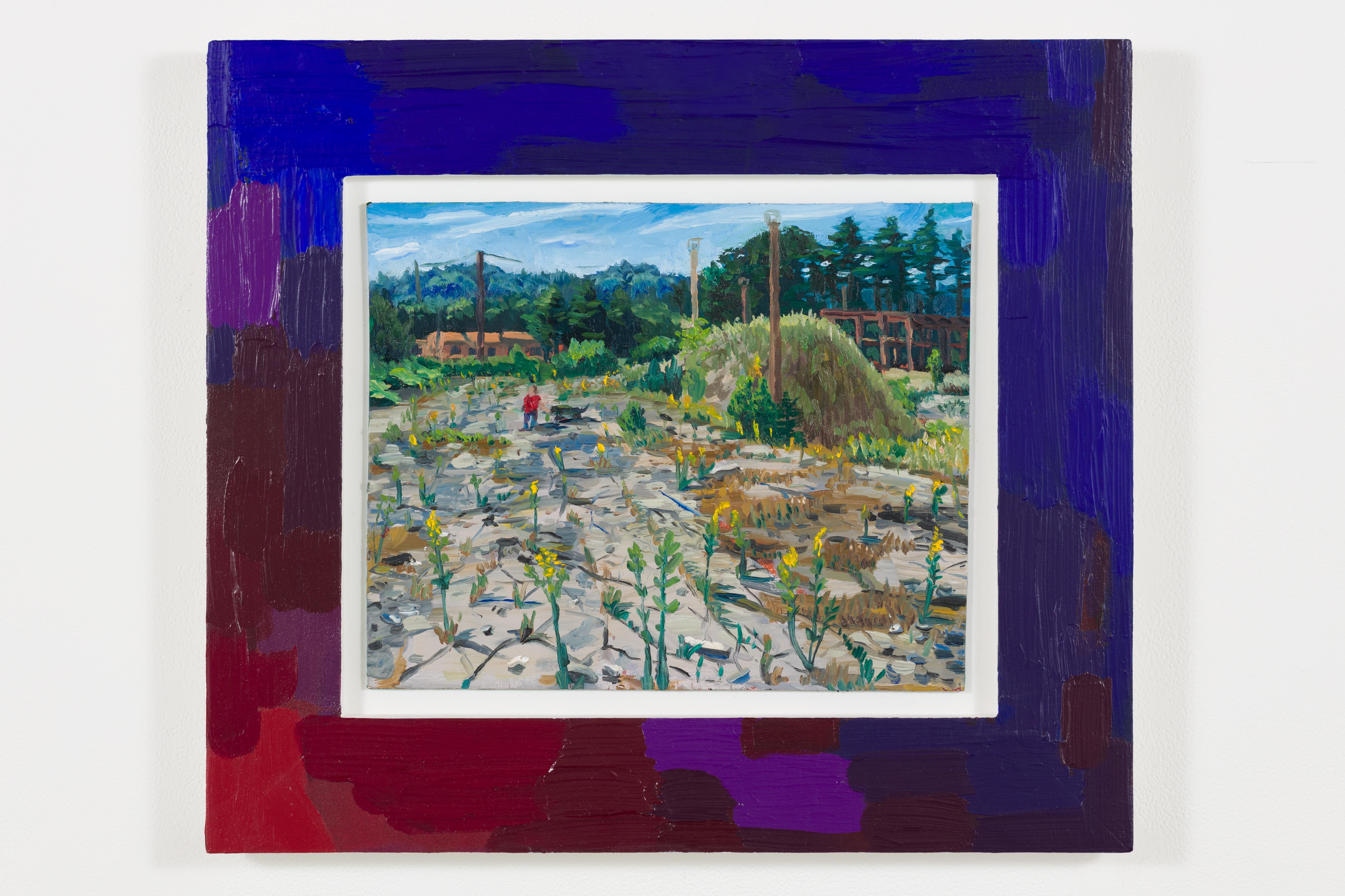 Landscape Painting di Adam Gunn - Il vecchio teatro di Bridgewater