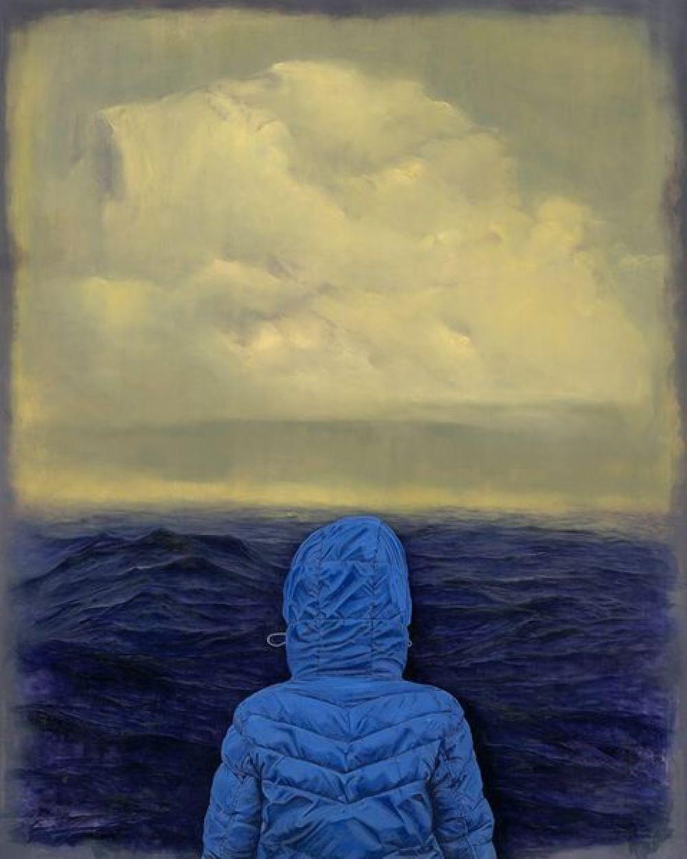Adam Hall Figurative Painting - "Rothko Dreams", Oil painting