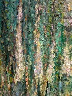 Myth Makers - Narrative Landscape Painting, Original Oil on Linen, Framed