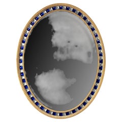 Adam Irish Oval Mirror