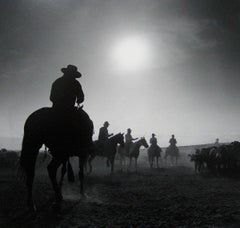 Sonnenaufgang, YP Ranch von Adam Jahiel, 1993, Silber-Gelatinedruck, Fotografie