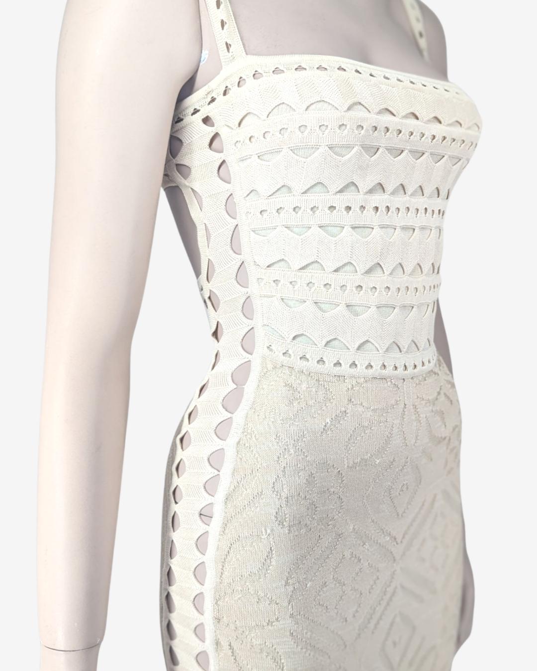 Adam Jones Paris Maxi Cut Out Knit Dress 5