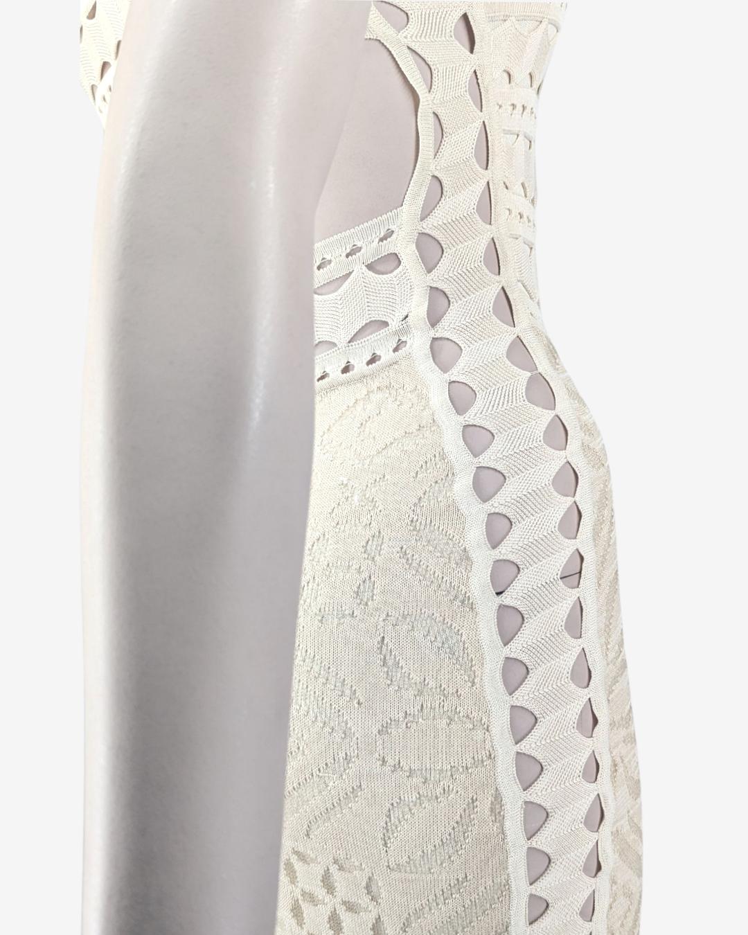 Adam Jones Paris Maxi Cut Out Knit Dress 6