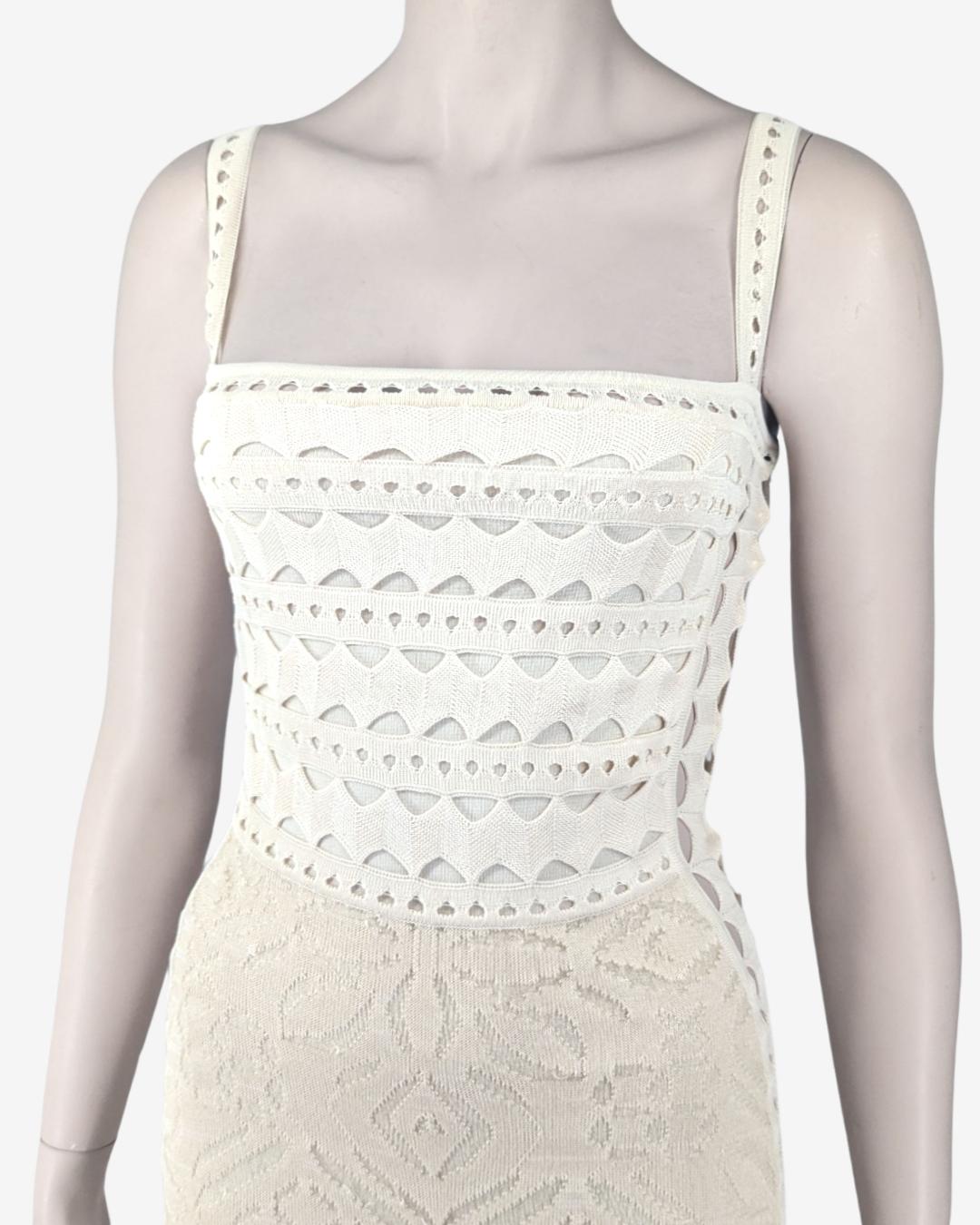 Adam Jones Paris Maxi Cut Out Knit Dress 2