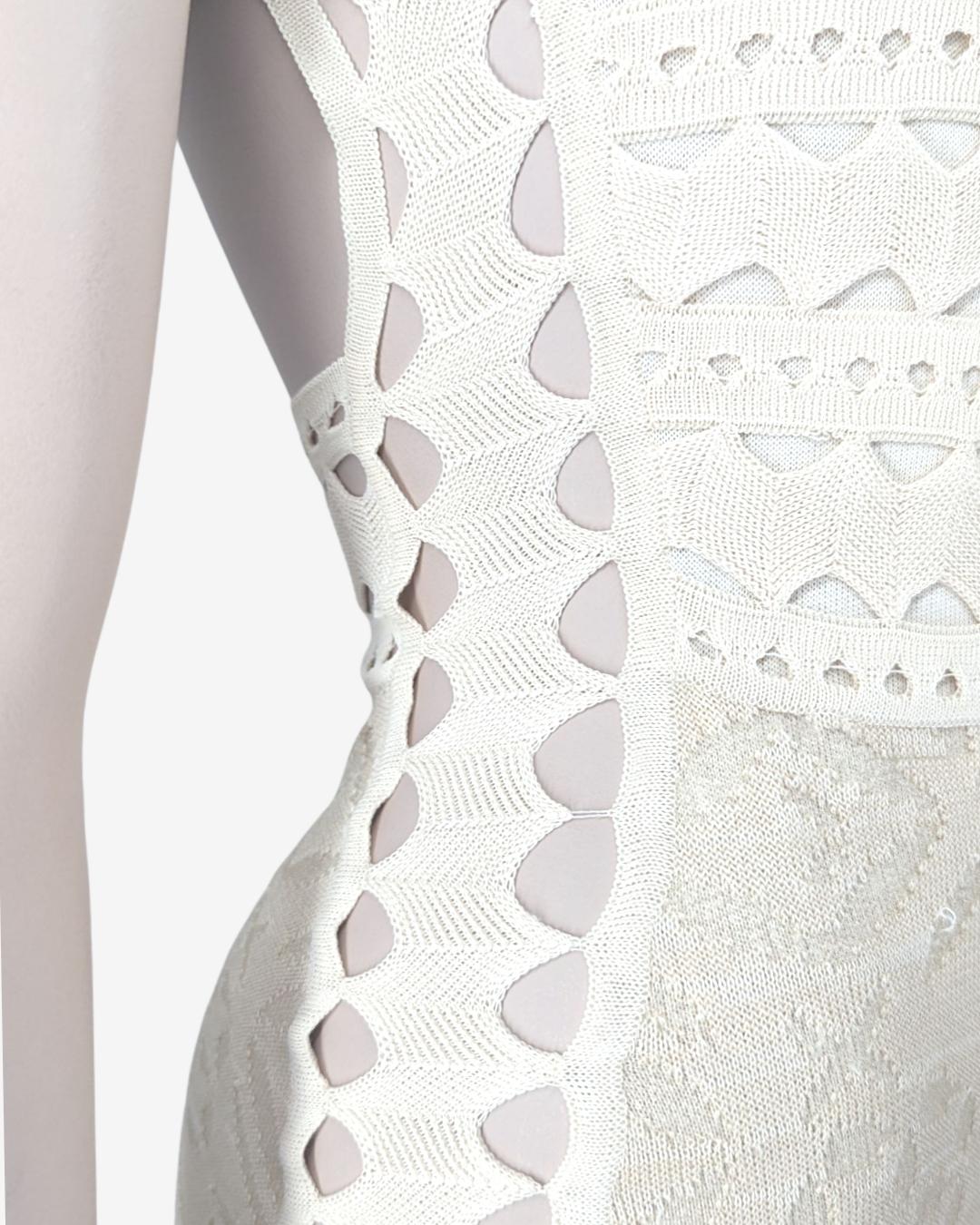 Adam Jones Paris Maxi Cut Out Knit Dress 4
