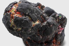 Adam Knoche Ceramic Vessel “Basalt Scoria” Clay, Porcelain, Glaze, Cone Six Oxid