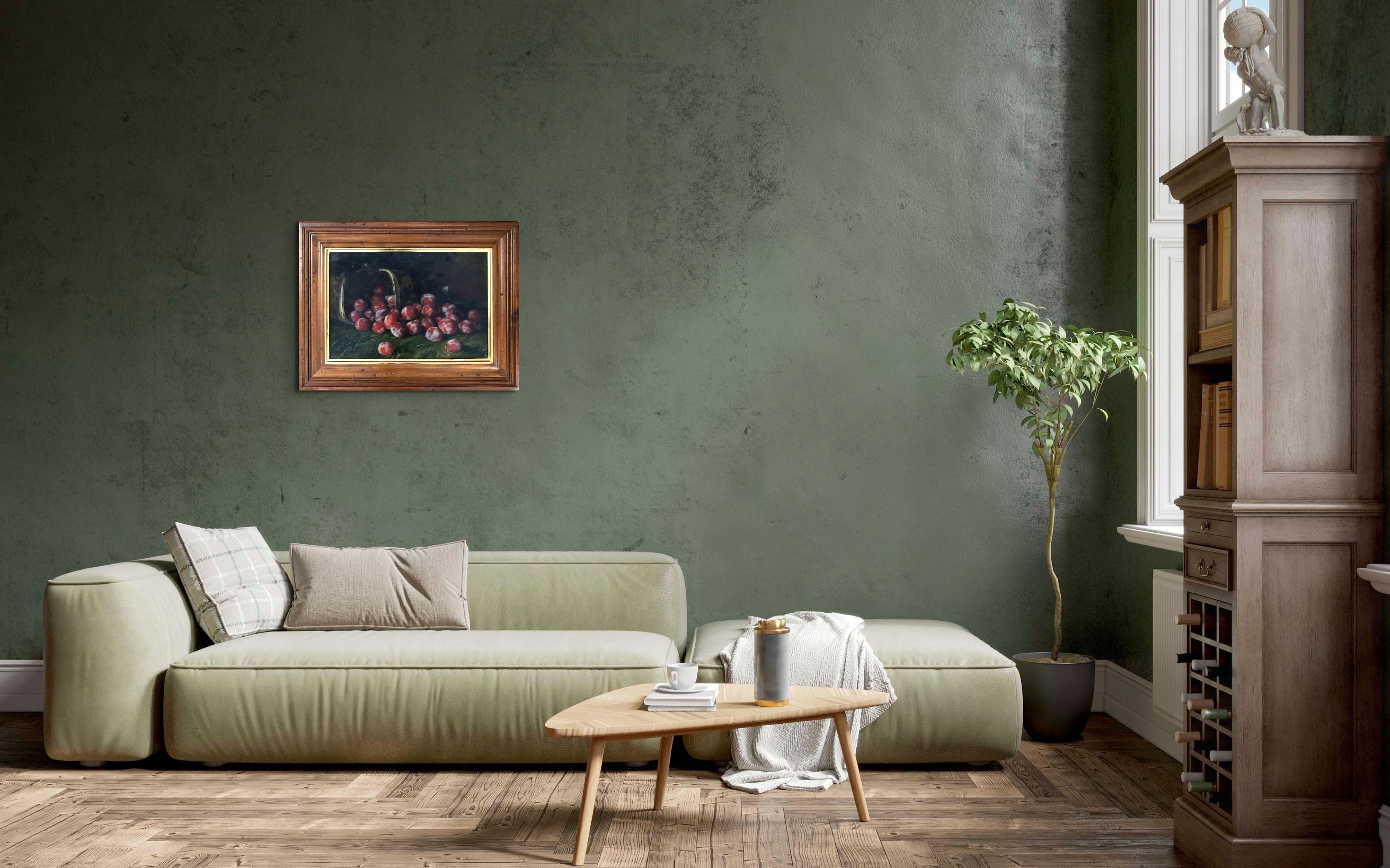 Gros Prunes, Pflaumen-Stillleben im Angebot 4