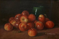 Still Life with Apples and Green Vase, Cleveland School