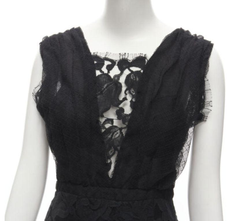 ADAM LIPPES black plunge illusion lace neckline empire waist layered gown US6 M
Reference: YNWG/A00143
Brand: Adam Lippes
Material: Cotton, Blend
Color: Black
Pattern: Lace
Closure: Zip
Lining: Fabric
Extra Details: Back zip detail. Padded